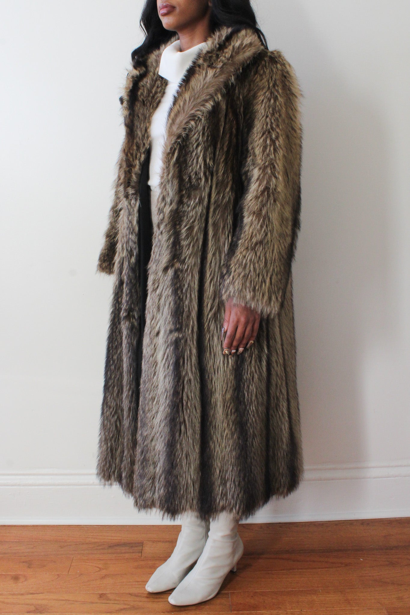 Beaver fur coat