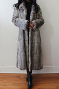 Rabbit fur coat