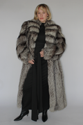 Fox fur coat