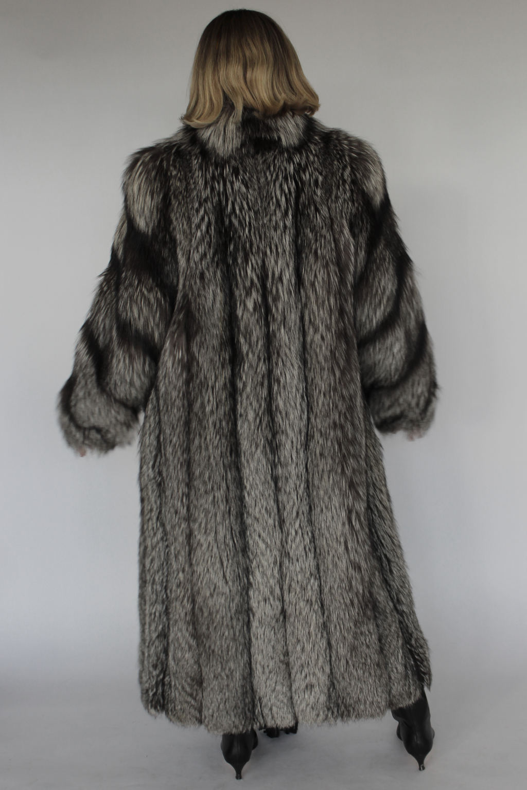 Fox fur coat