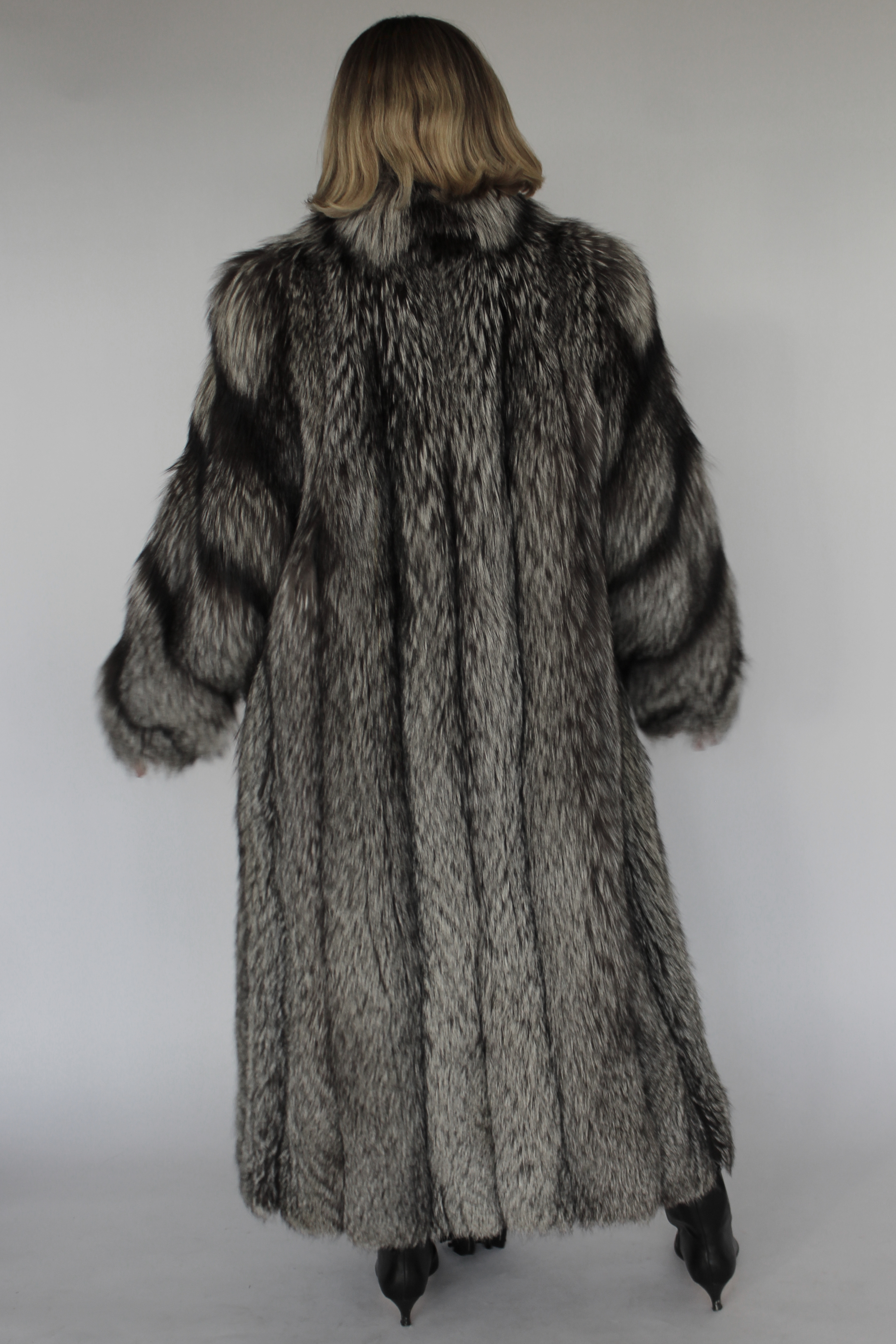 Fox fur coat